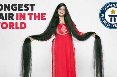 Woman achieves Guinness World Record for longest hair