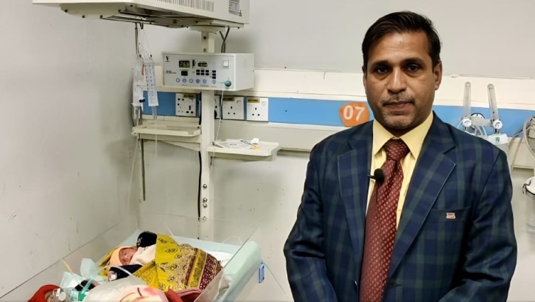 Woman abandons newborn baby; flees hospital in Larkana