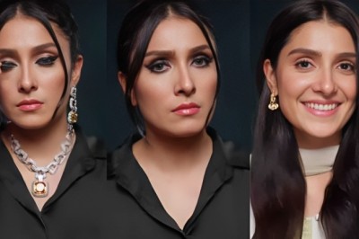 Watch: Ayeza Khan effortlessly transforms for her upcoming project with Hamza Ali Abbasi