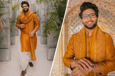 'Mein apni mehfilon mein sirf tera hi naam loon ga,' Imam shares more pictures from his marriage festivities
