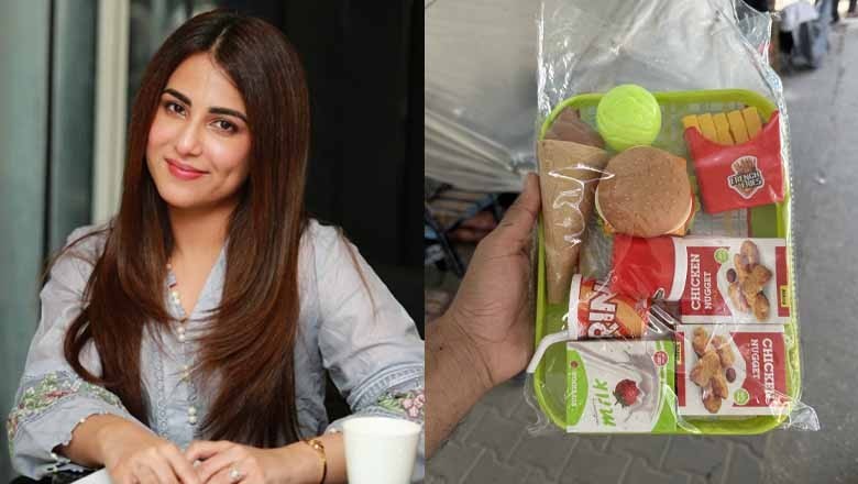 Ushna Shah outraged at 'toy food' sent to starving Palestinian children