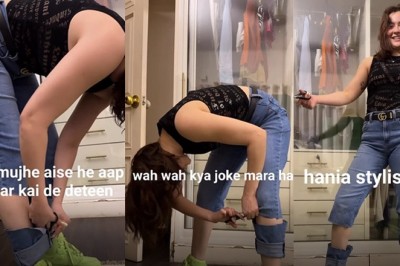VIDEO: Hania Aamir turns her jeans into stylish jorts