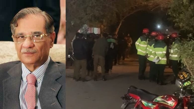 Blast at former CJP Saqib Nisar house in Lahore