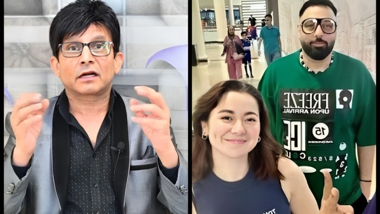 Indian critic KRK mocks Hania Amir’s friendship with 'baby elephant' Badshah
