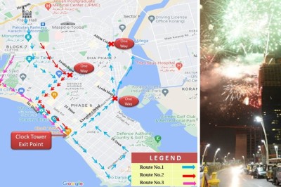 Karachi police unveil traffic plan for New Year's Eve