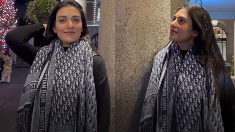 Netizens slam Sarah Khan for flaunting ‘Christian Dior’ scarf amid boycott campaign due to Gaza invasion
