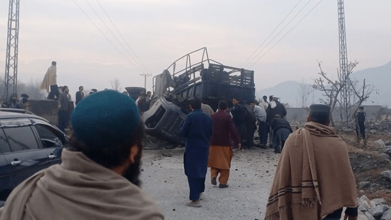 5 policemen martyred in blast near police van in KP's Bajaur