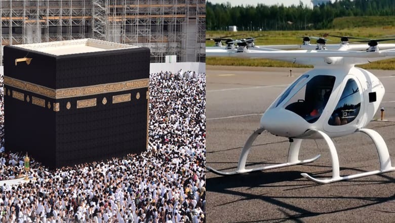 Flying taxis to ferry pilgrims between Jeddah to Grand Mosque