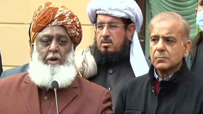 JUI-F to sit on opposition benches in Shehbaz-led govt: sources