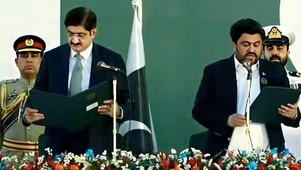 Syed Murad Ali Shah takes oath as Sindh CM