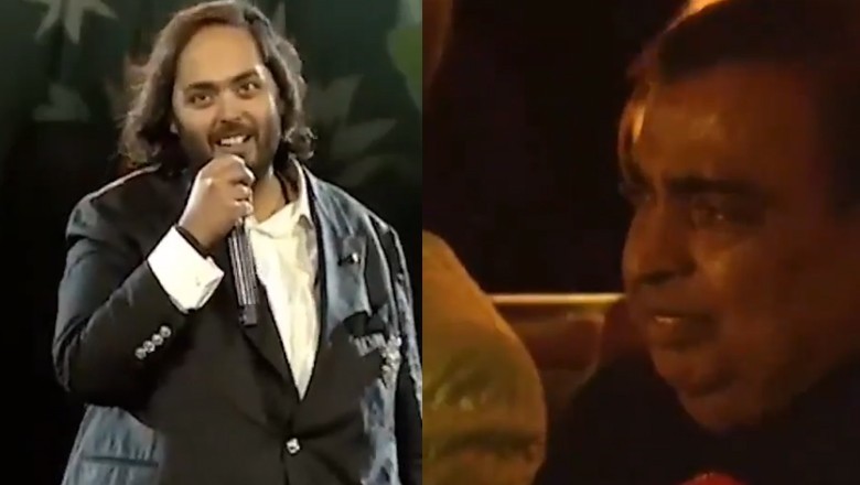 Watch: Mukesh Ambani breaks down in tears during Anant's emotional speech