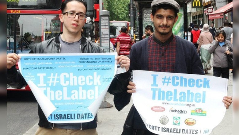 British Muslims boycott Israeli dates during Ramadan