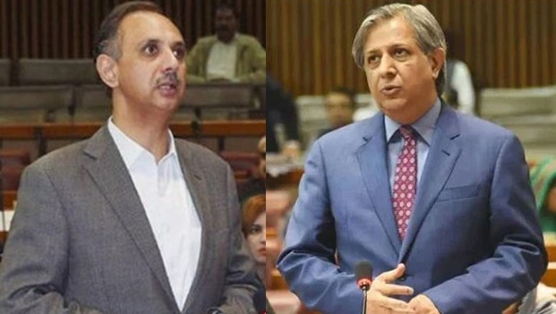 WATCH: Omar Ayub, Azam Nazir Tarar trade barbs in NA session