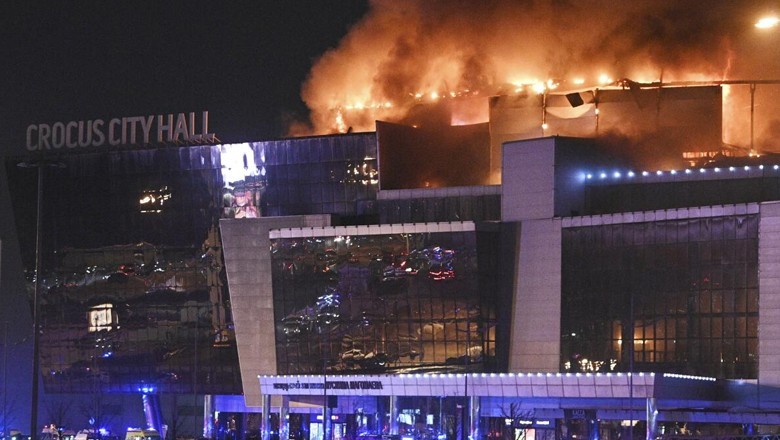 Over 60 dead after gunmen attack concert in Moscow