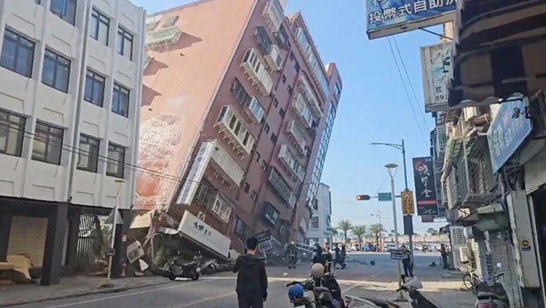 At least four dead, dozens injured as 7.2 magnitude earthquake jolts Taiwan