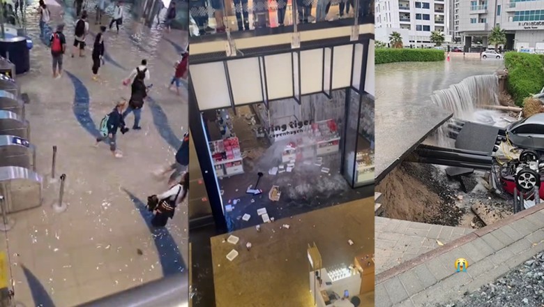 WATCH: Dubai lashed by heavy rain, thunder and lightning