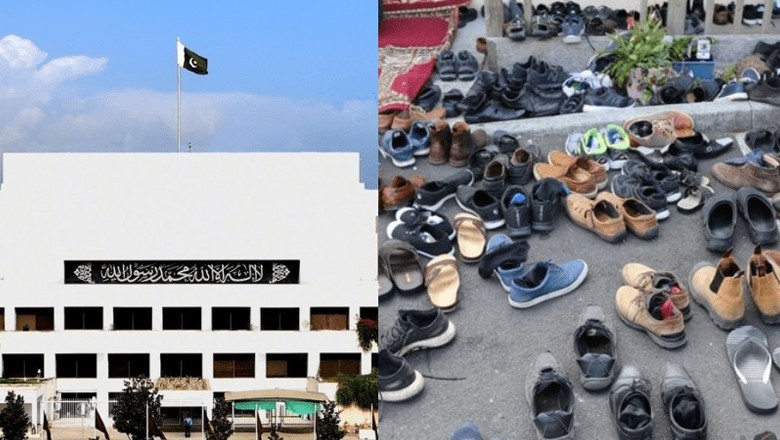 Shoes of more than a dozen people go missing from parliament’s mosque after Friday prayers