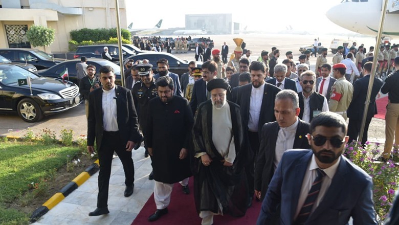 Iranian President reaches Karachi after concluding Lahore visit