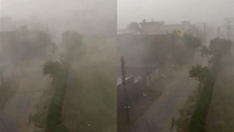 Lahore receives heavy rain, hailstorm