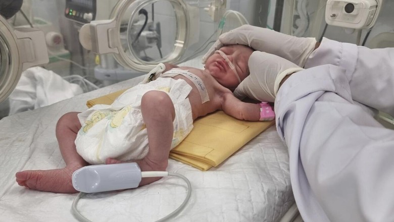 Baby girl, who was saved from her dead mother's womb in Gaza, passes away