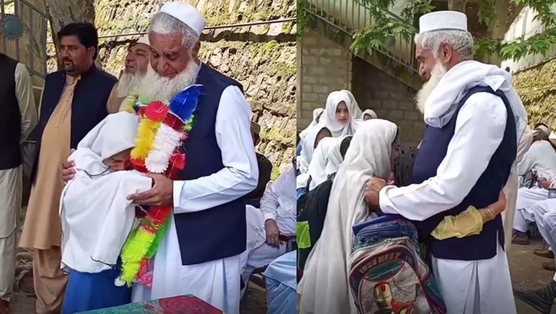 Students bid tearful farewell to their beloved teacher