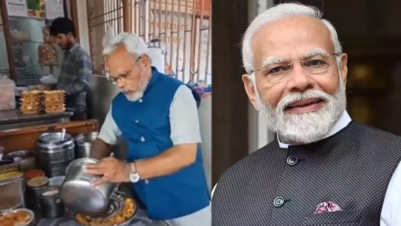 Indian PM Narendra Modi's look-alike sells Pani Puri in Gujarat