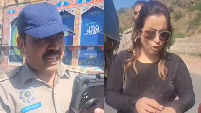 Women misbehave with Motorway police for 'stopping their car'