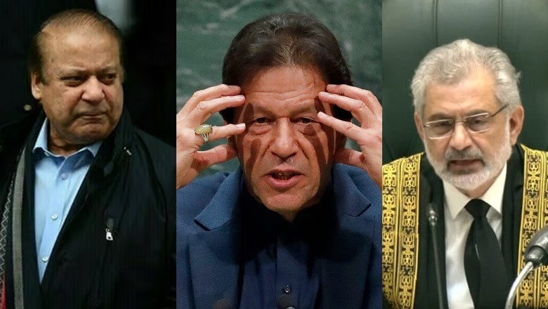 Imran Khan alleges CJP Faez Isa is working on Nawaz Sharif's 