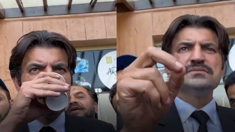 Sher Afzal Marwat fumes with anger after journalist called him 