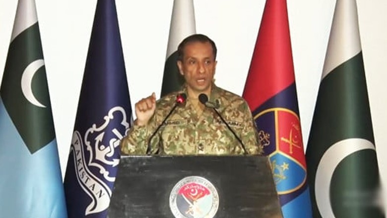 DG ISPR Maj-Gen Ahmed Sharif promoted to the rank of lieutenant general