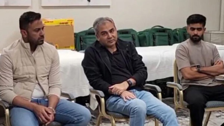 Mohsin Naqvi meets team to boost their morale after losing first T20 against Ireland