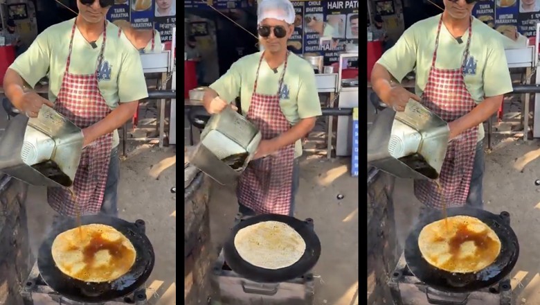 WATCH: Indian man cooking parathas in diesel for 35 years
