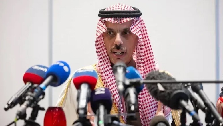 Israel cannot exist without existence of Palestinian state: Saudi FM