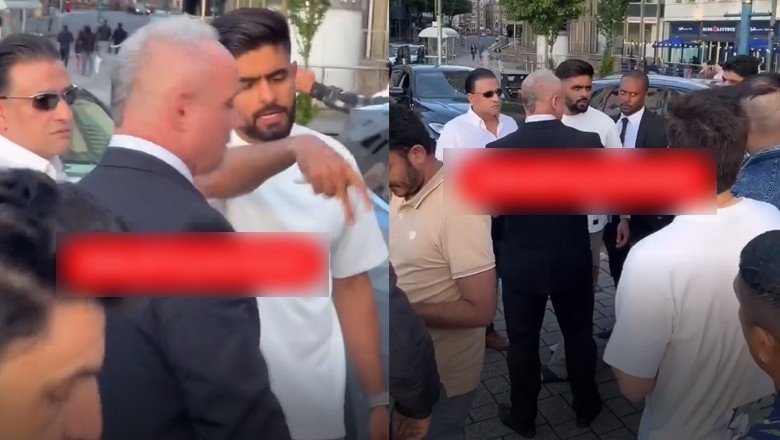 Watch: Babar Azam gets 'angry' at fans in Cardiff