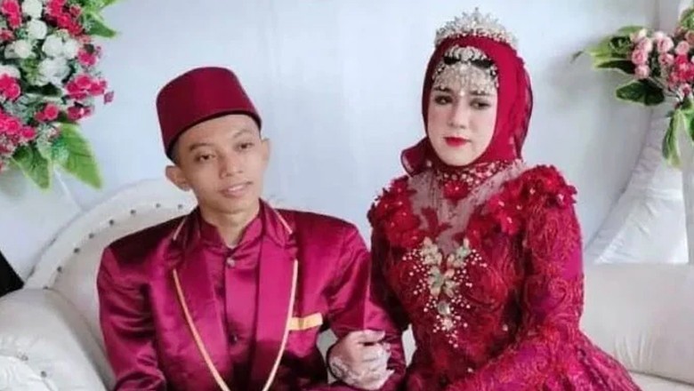 Disguised as a woman, man marries a young boy in Indonesia