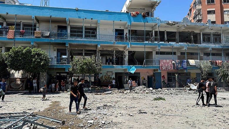 Israel destroys 69% schools in Gaza sheltering displaced Palestinians