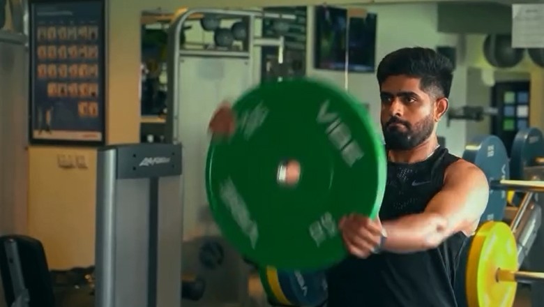 WATCH: Babar Azam hits the gym ahead of Test series against Bangladesh