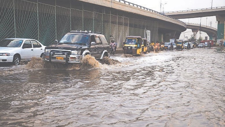 Two die of electrocution as rain lashes parts of Karachi