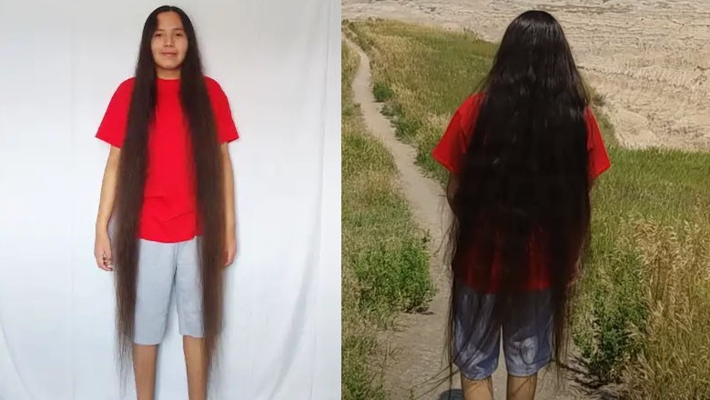US teenager sets world record for longest hair among boys