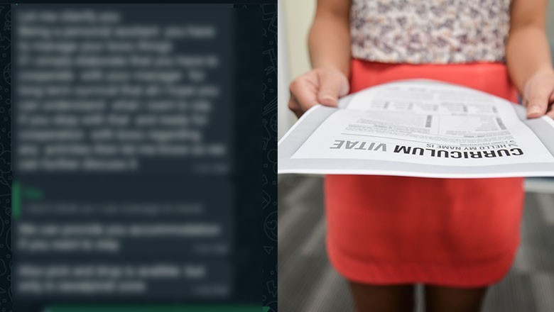 Female job applicant exposes company's demand to 