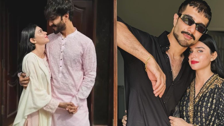 Feroze Khan's second wife says she feels "secure" with her husband