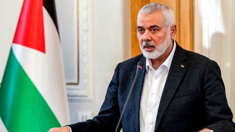 Hamas terms Ismail Haniyeh's assassination a 