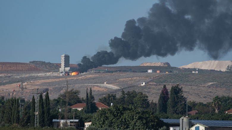 Hezbollah fires dozens of rockets at Israel after Haniyeh's killing