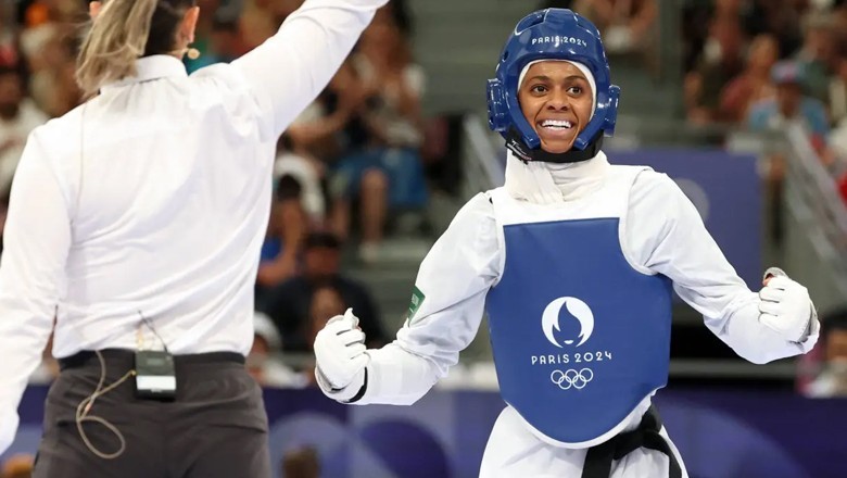 Saudi Arabia's Abu Talib beats Israeli taekwondo opponent in Olympics