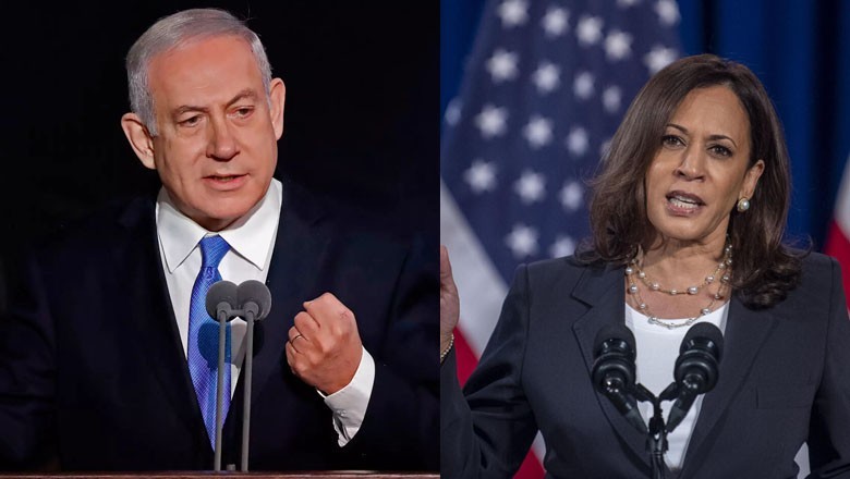 "I will always stand up for Israel's right to defend itself," says Kamala Harris