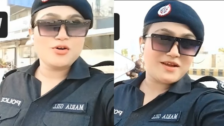 Karachi lady constable suspended for filming TikTok video