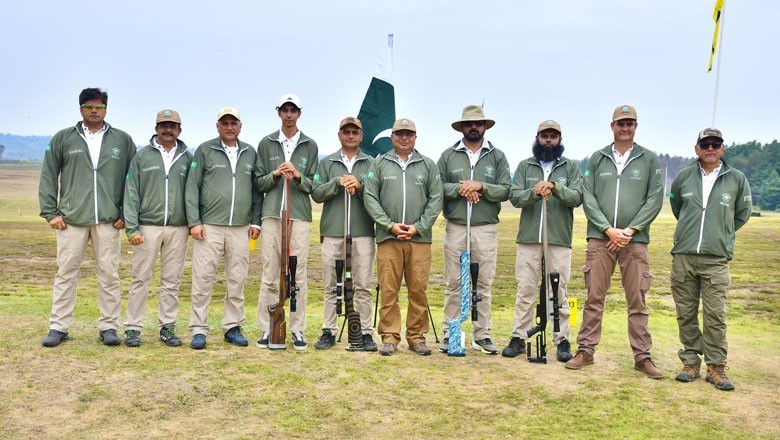Pakistani shooters win 11 medals including 3 gold at int'l championship in UK