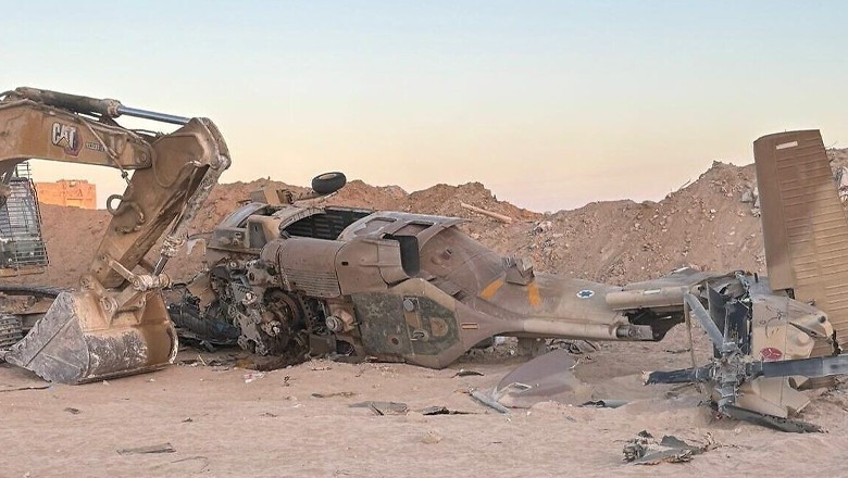 Two IDF soldiers killed as Israeli military helicopter crashes in Gaza