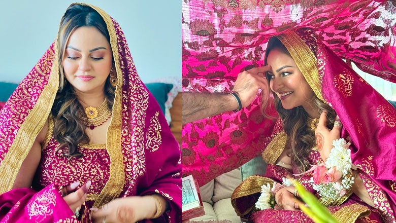 Javeria Abbasi stuns fans with her elegant wedding look