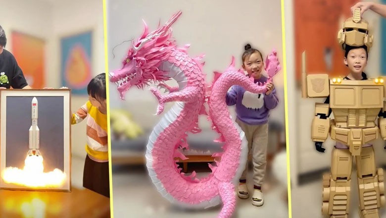 Dad turns home into 'toy castle' to save his daughter from smartphone addiction